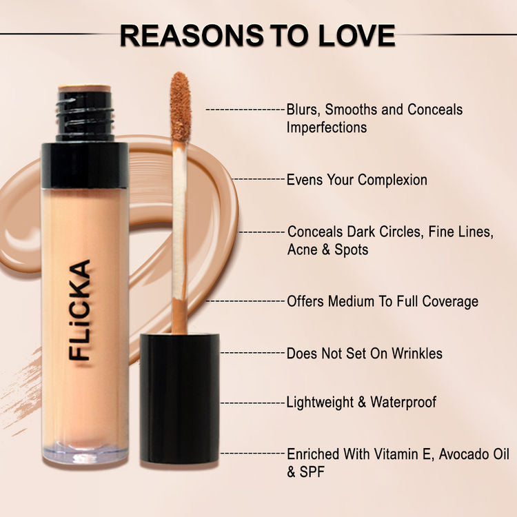 FLICKA CONCEALER LIQUID 01 IVORY