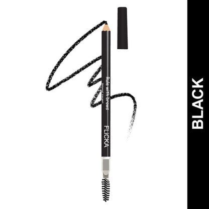 FLICKA EYE BROW PENCIL BLACK