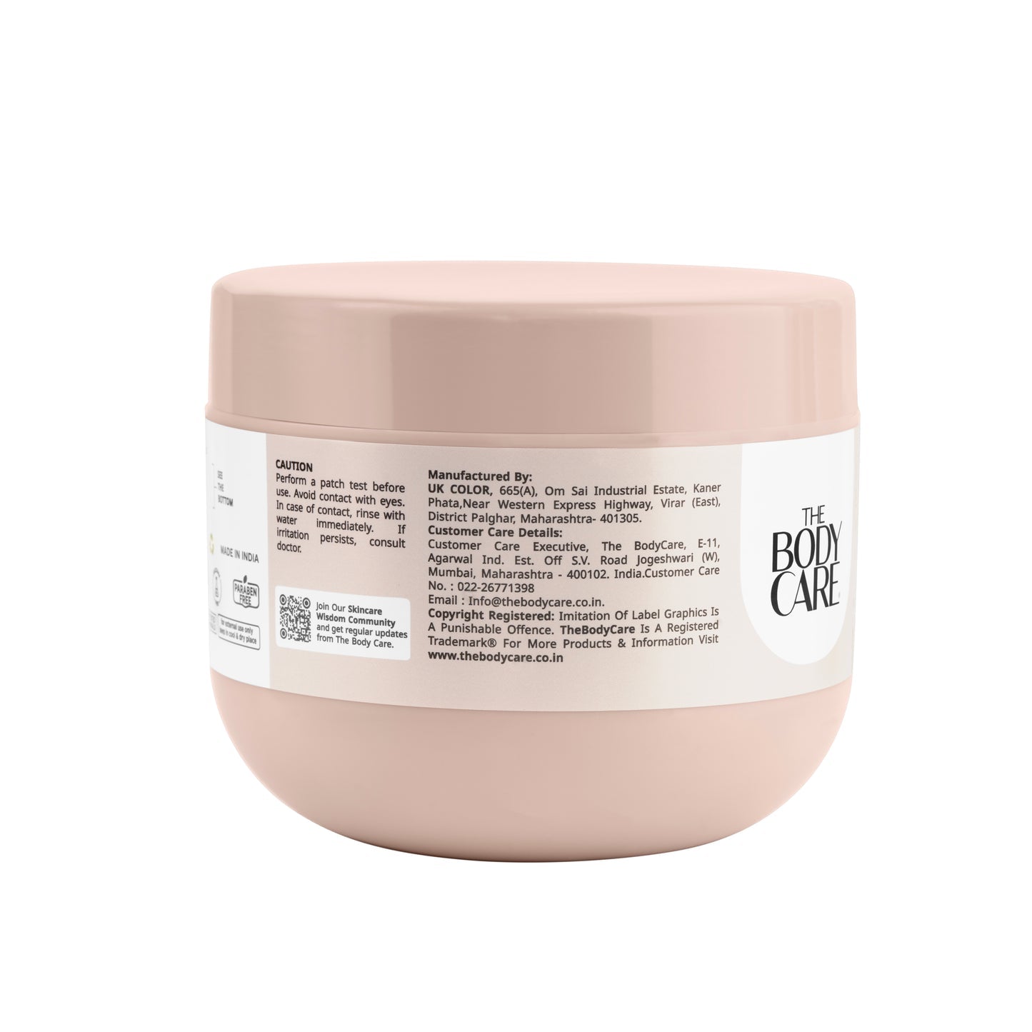 बॉडी केयर जेंटल एक्सफोलिएटिंग एप्रिकॉट स्क्रब 500 ग्राम