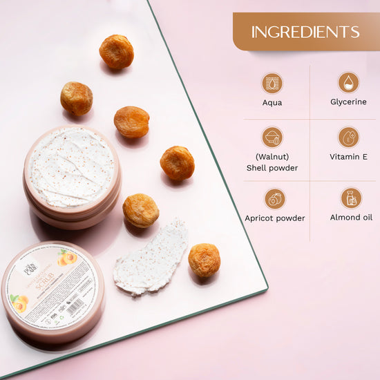 बॉडी केयर जेंटल एक्सफोलिएटिंग एप्रिकॉट स्क्रब 500 ग्राम