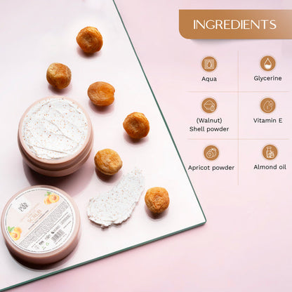 बॉडी केयर जेंटल एक्सफोलिएटिंग एप्रिकॉट स्क्रब 500 ग्राम