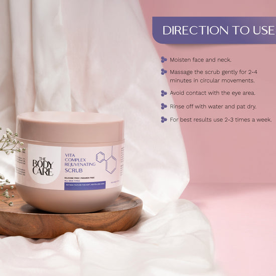 बॉडी केयर मसाज क्रीम वीटा कॉम्प्लेक्स रिजुवेनेटिंग 500 ग्राम