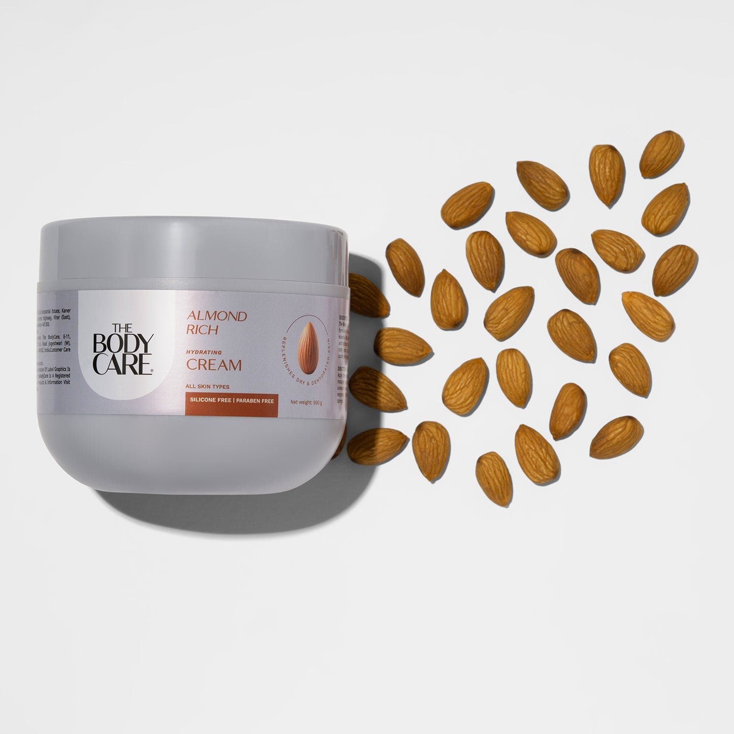 बॉडी केयर मसाज क्रीम बादाम 500 ग्राम