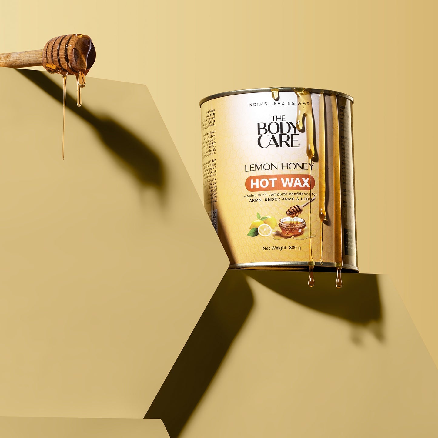 THE BODY CARE WAX LEMON HONEY 3.5 KG