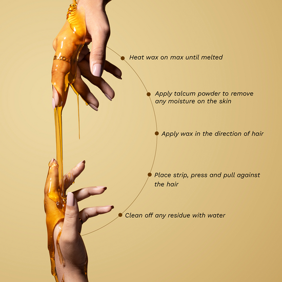 THE BODY CARE WAX LEMON HONEY 3.5 KG