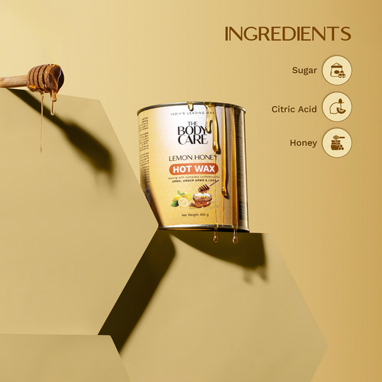 THE BODY CARE WAX LEMON HONEY 3.5 KG