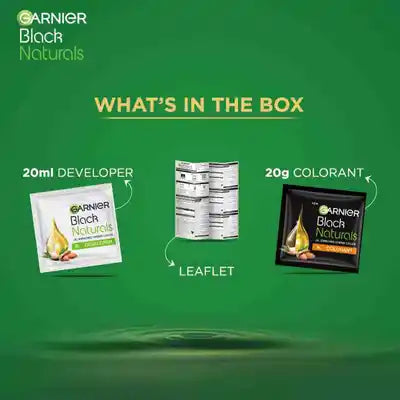 GARNIER BLACK NATURALS 1.0 DEEP BLACK 20 G