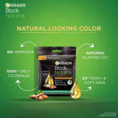 GARNIER BLACK NATURALS 2.0 ORIGINAL BLACK 20 G