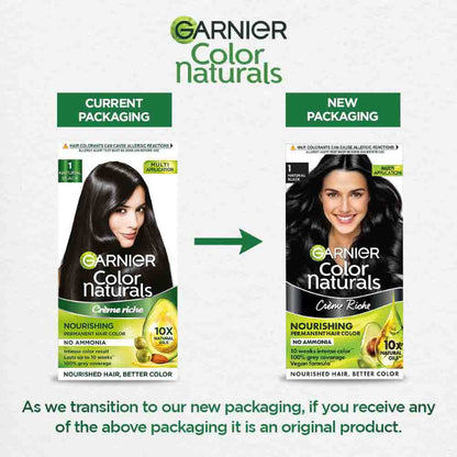 GARNIER COLOR NATURALS 1 BLACK 110 ML