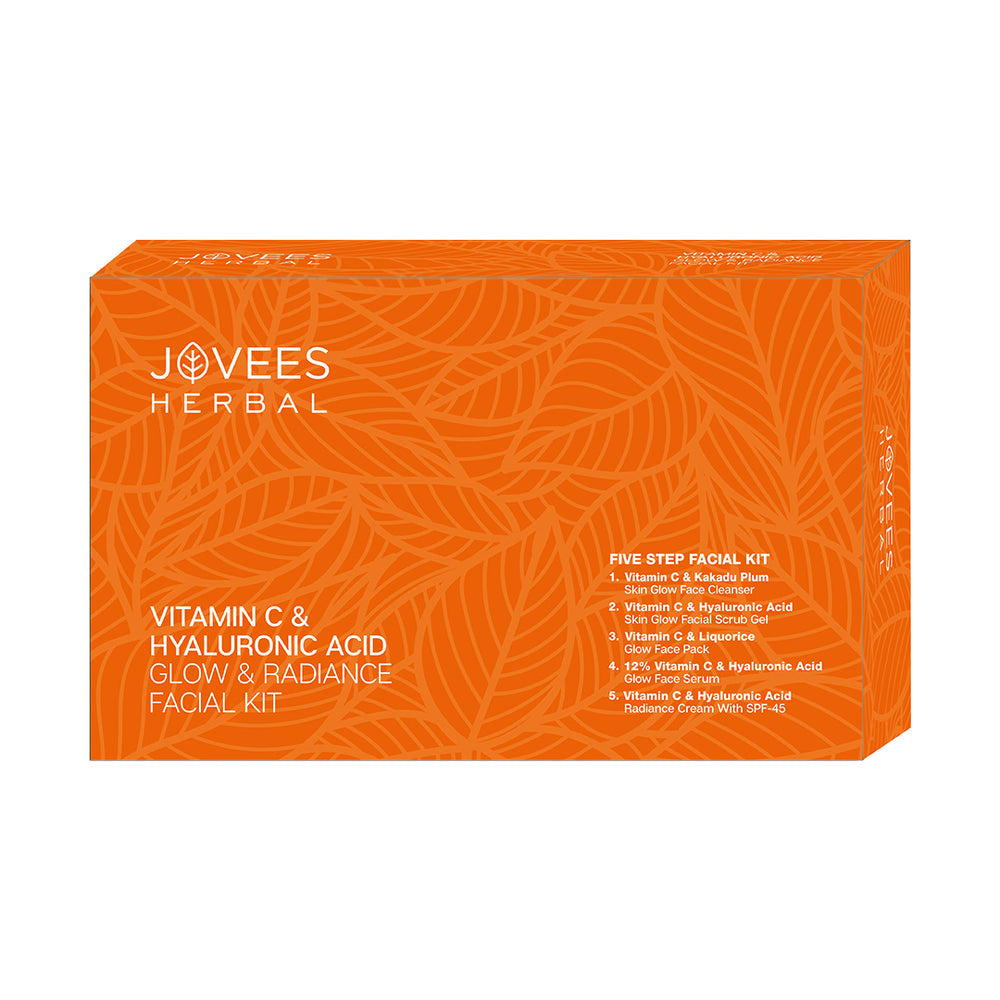 JOVEES HERBAL FACIAL KIT VITAMIN C HYALURONIC ACID 7STEPS
