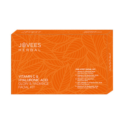 JOVEES HERBAL FACIAL KIT VITAMIN C HYALURONIC ACID 7STEPS