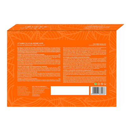 JOVEES HERBAL MINI FACIAL KIT VITAMIN C AND HYALURONIC ACID 5 STEPS