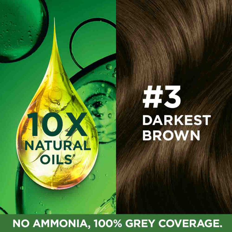 GARNIER COLOR NATURALS 3 DARK BROWN BOX