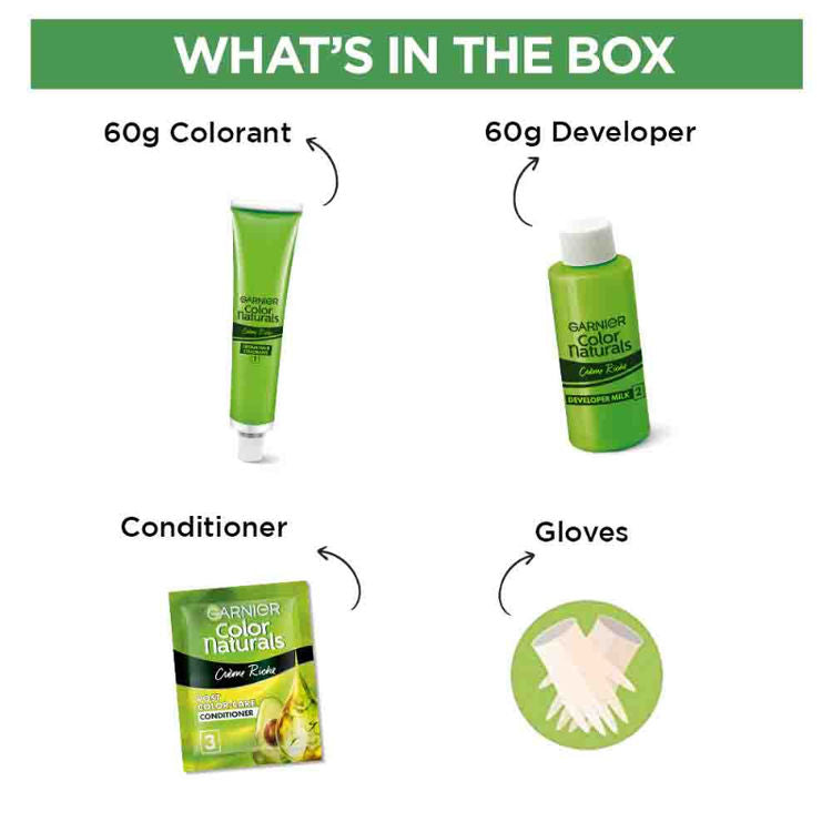 GARNIER COLOR NATURALS 3 DARK BROWN BOX