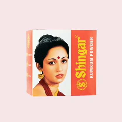 शिंगार गहरा लाल कुमकुम पाउडर 2.5 ग्राम