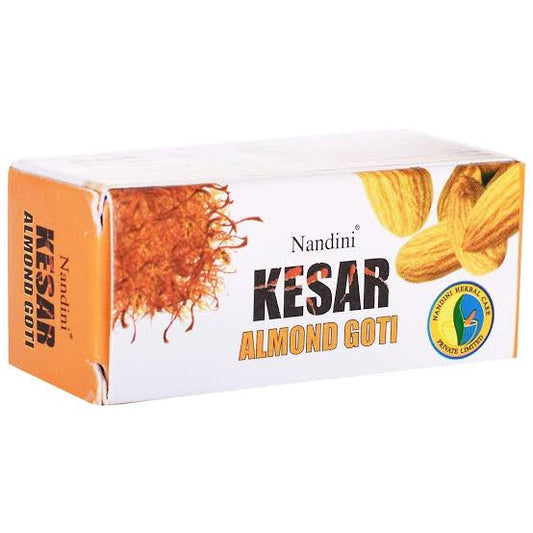 NANDINI KESER ALMOND GOTI 25G