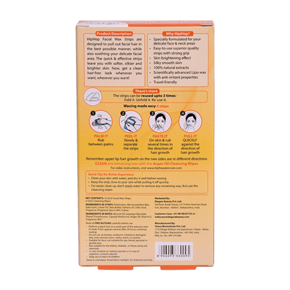 HIPHOP FACIAL STRIP UPERLIP 10 PC