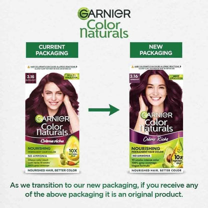 GARNIER COLOR NATURALS 3.16 BURGUNDY 100 ML