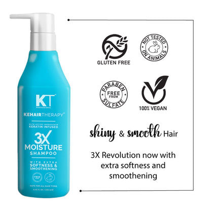 KEHAIRTHERAPY KT SHAMPOO 3X MOISTURE 250ML