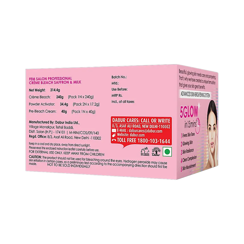 फेम ब्लीच केसर 304 ग्राम