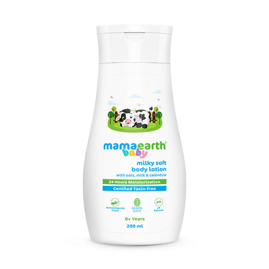 MAMAEARTH MILKY SOFT BODY LOTION 200ML