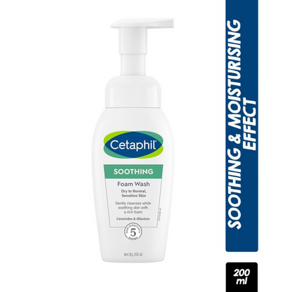 CETAPHIL SOOTHING FOAM WASH 200ML