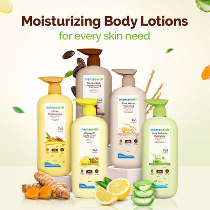 MAMAEARTH ALOE HYDRATING BODY LOTION 400ML