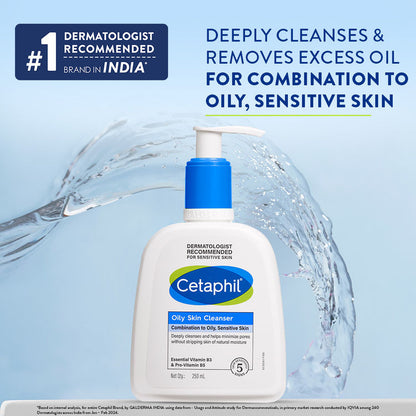 CETAPHIL OILY SKIN CLEANSER 250ML