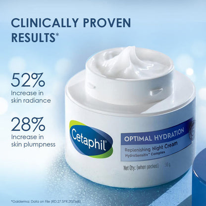 CETAPHIL NIGHT CREAM OPTIMAL HYDRATION