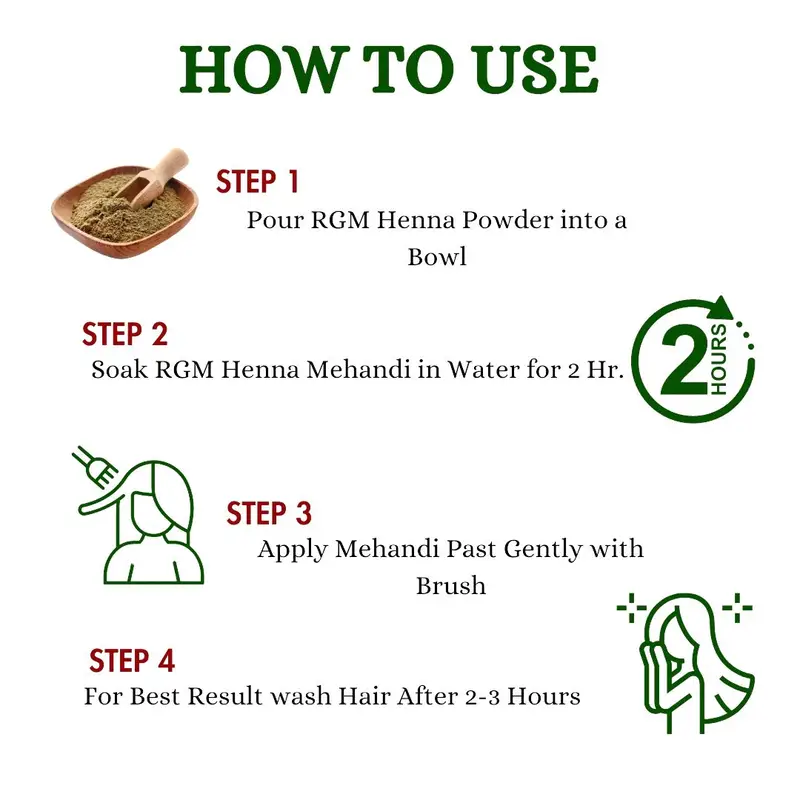 आरजीएम हर्बल मेंहदी = 500 ग्राम