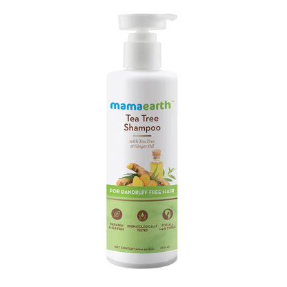 MAMAEARTH SHAMPOO TEA TREE 250 ML