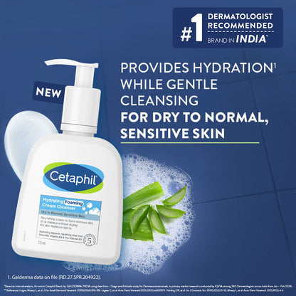 CETAPHIL HYDRATING FOAMING CLEANSER 236ML