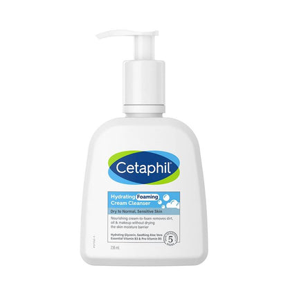 CETAPHIL HYDRATING FOAMING CLEANSER 236ML