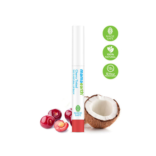 MAMAEARTH LIP BALM CHERRY TINTED