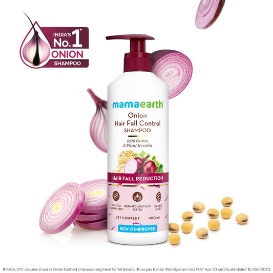 MAMAEARTH SHAMPOO ONION 400 ML