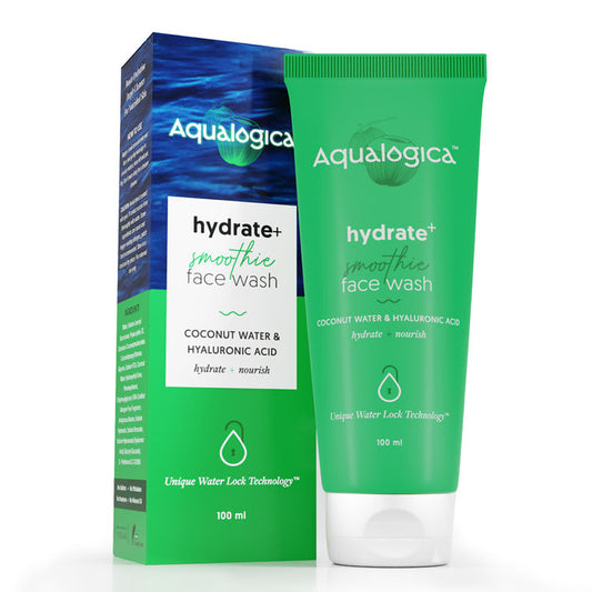 AQUALOGICA HYDRATE+SMOOTHIE FACE WASH 100ML