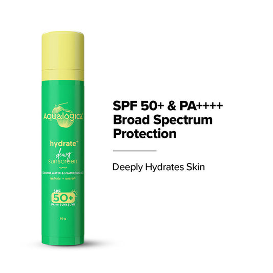 AQUALOGICA HYDRATE+DEWY SUNSCREEN SPF50 50G