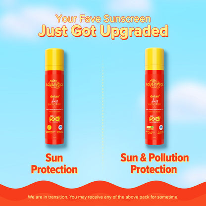 AQUALOGICA DETAN+DEWY SUNSCREEN SPF 50+ 50G