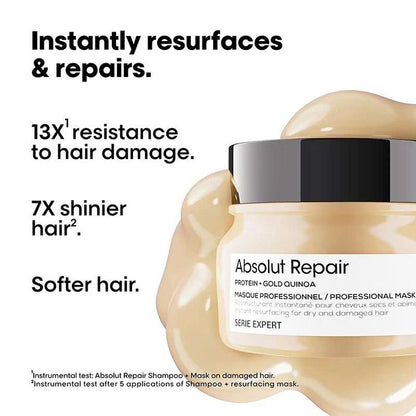 LOREAL PROFESSIONAL ABSOLUTE REPAIR MASK 250 ML