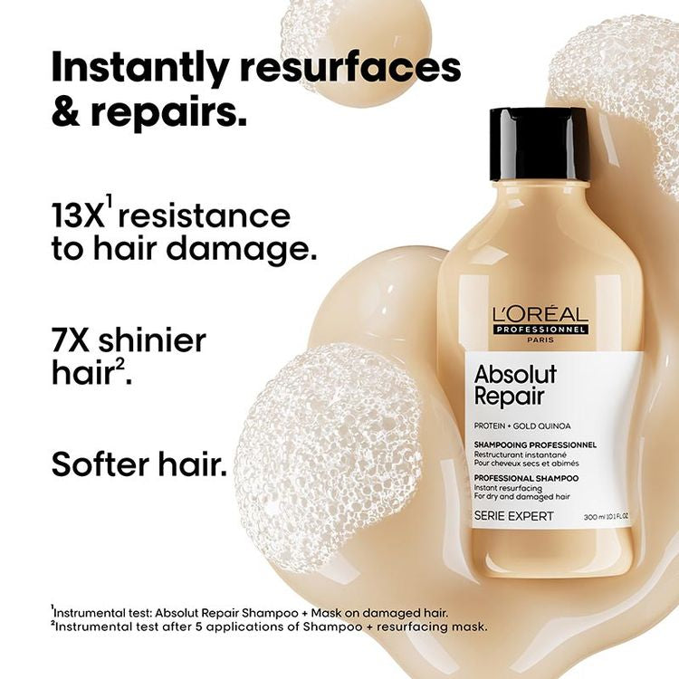 LOREAL PROFESSIONAL ABSOLUTE REPAIR SHAMPO 300 ML