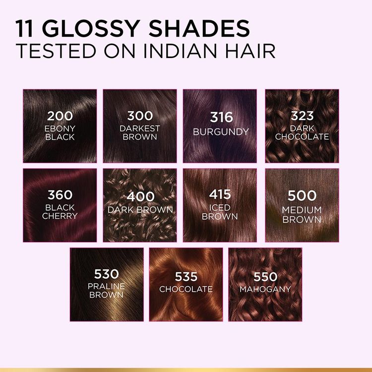 लोरियल कास्टिंग क्रीम ग्लॉस नो अमोनिया 300 गहरा भूरा 87.5G+72ML