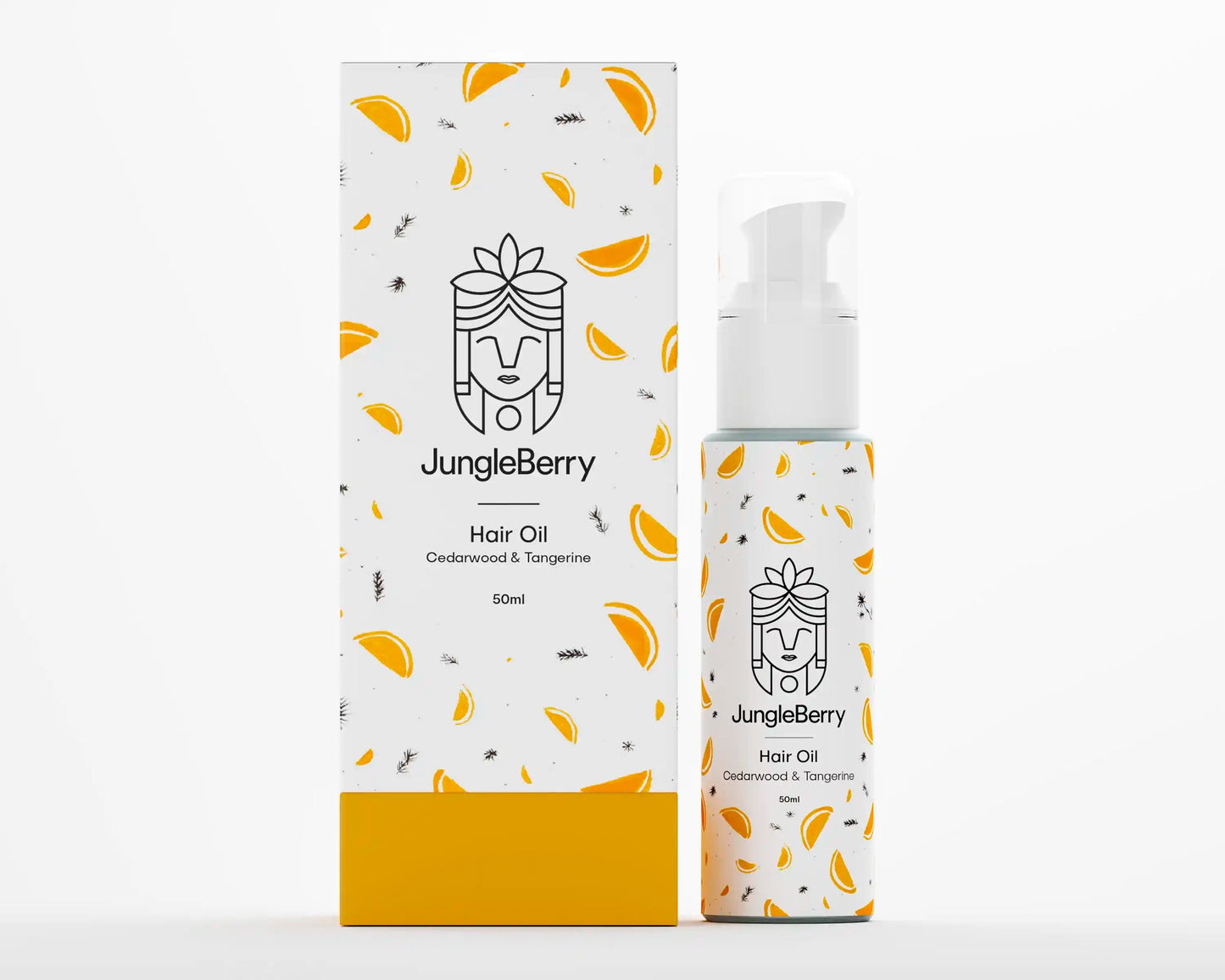 जंगल बेरी हेयर ऑयल सीडरवुड और टेंजेरीन 50 एमएल