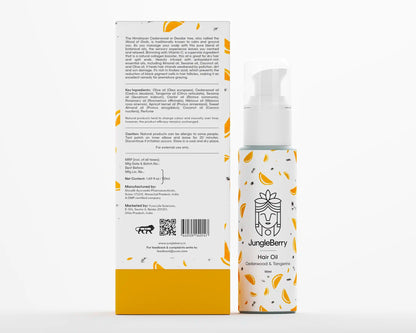जंगल बेरी हेयर ऑयल सीडरवुड और टेंजेरीन 50 एमएल