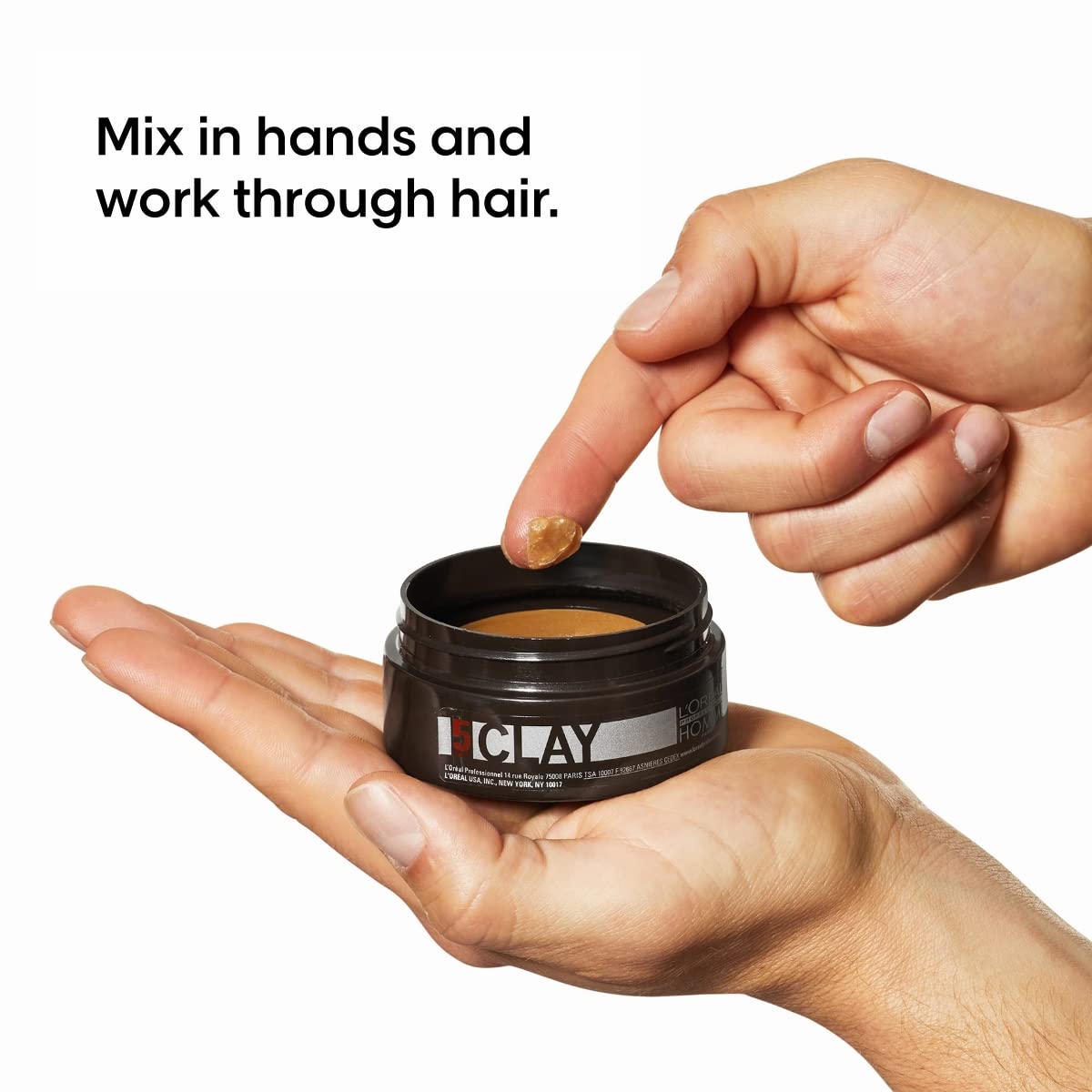 LOREAL PROFESSIONAL HM 5 CLAY 50 LM