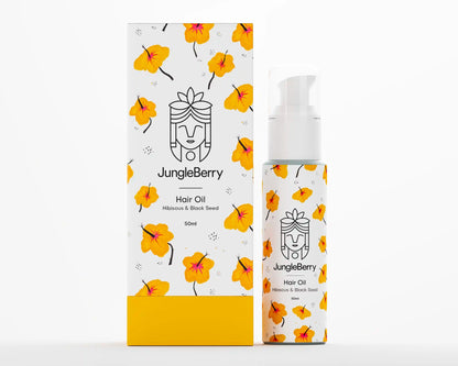 JUNGLE BERRY HAIR OIL HIBISCUS & BLACK SEED 50ML
