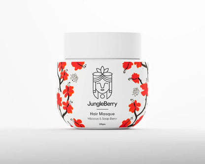 जंगल बेरी हेयर मास्क हिबिस्कस और सोप बेरी 200 ग्राम