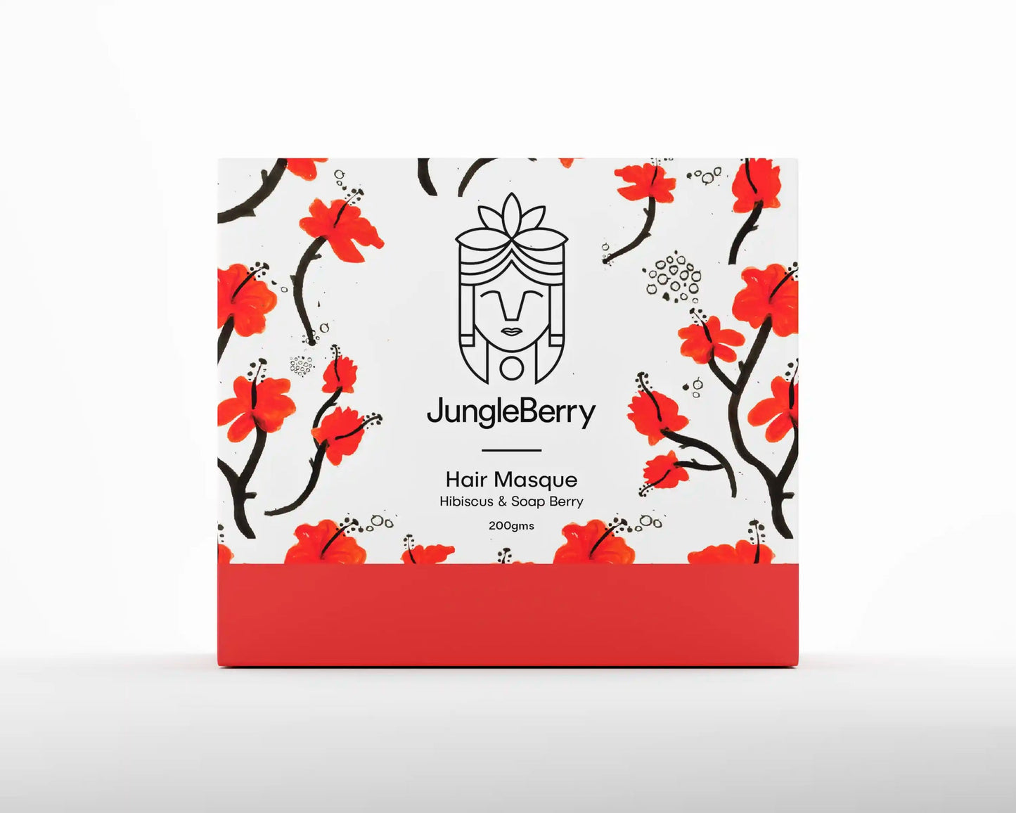 जंगल बेरी हेयर मास्क हिबिस्कस और सोप बेरी 200 ग्राम