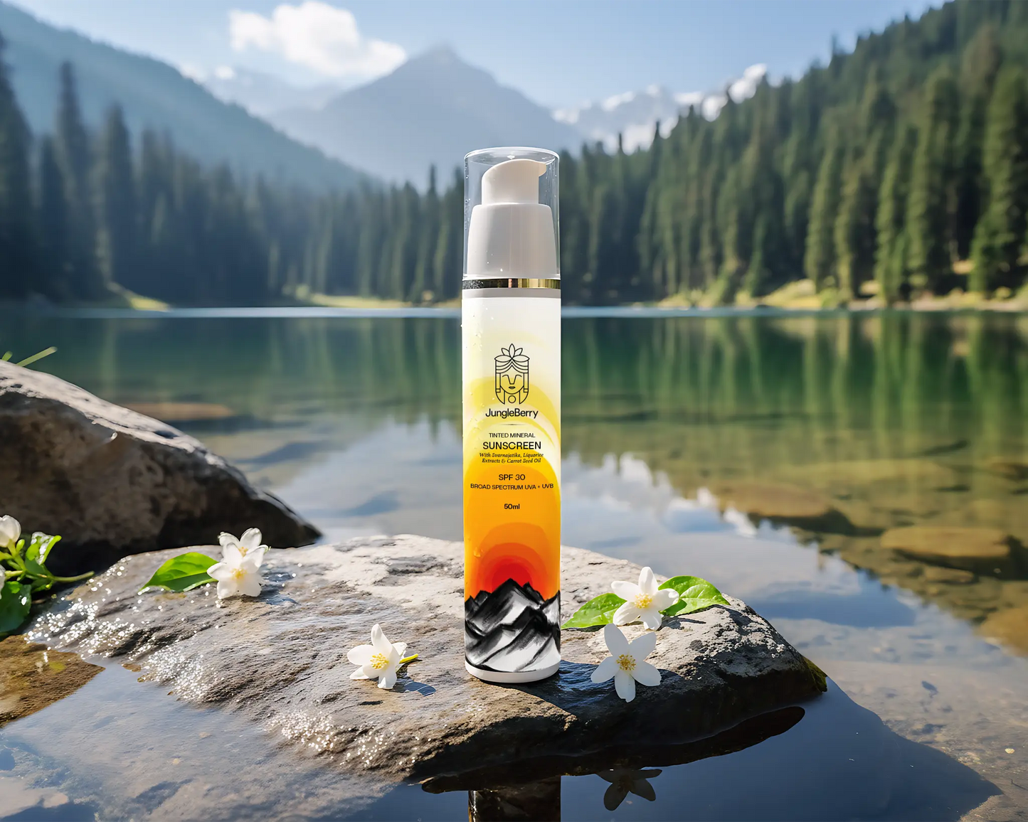 JUNGLE BERRY TINTED MINERAL SUNSCREEN SPF 30 BROAD SPECTRUM UVA + UVB 30ML