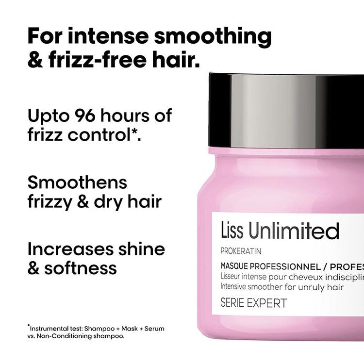 LOREAL PROFESSIONAL LISS UNLIMITED MASQUE 490 GM