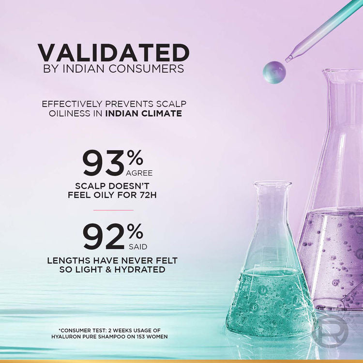 LOREAL HYALURON PURE 72H PURIFYING SHAMPOO 200 ML